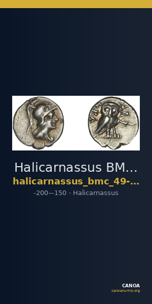 Halicarnassus BMC Halicarnassus 49-53 — CANOA