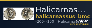 Halicarnassus BMC Halicarnassus 49-53 — CANOA