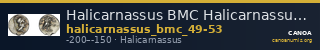 Halicarnassus BMC Halicarnassus 49-53 — CANOA