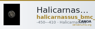 Halicarnassus BMC Halicarnassus 5-6 — CANOA