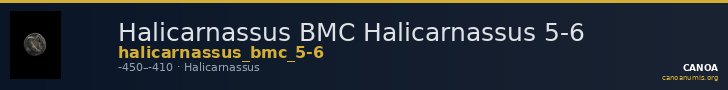 Halicarnassus BMC Halicarnassus 5-6 — CANOA