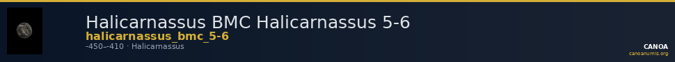 Halicarnassus BMC Halicarnassus 5-6 — CANOA