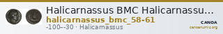 Halicarnassus BMC Halicarnassus 58-61 — CANOA