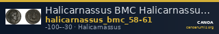 Halicarnassus BMC Halicarnassus 58-61 — CANOA