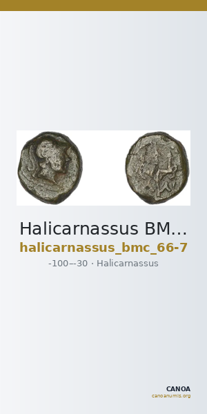 Halicarnassus BMC Halicarnassus 66-67 — CANOA