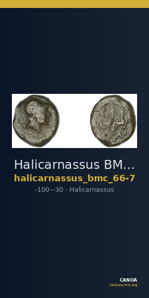 Halicarnassus BMC Halicarnassus 66-67 — CANOA