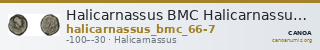 Halicarnassus BMC Halicarnassus 66-67 — CANOA
