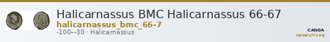 Halicarnassus BMC Halicarnassus 66-67 — CANOA