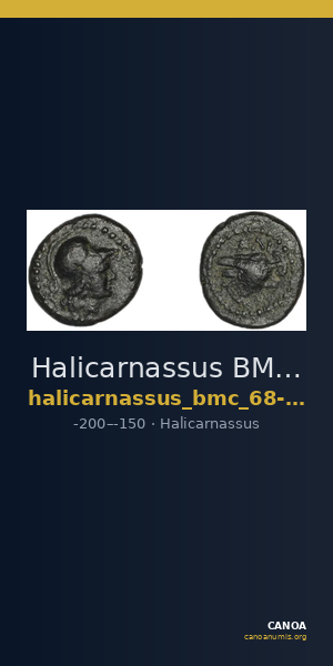 Halicarnassus BMC Halicarnassus 68-71 — CANOA