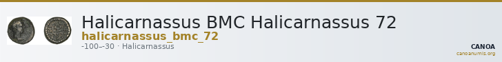 Halicarnassus BMC Halicarnassus 72 — CANOA