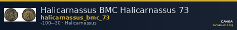 Halicarnassus BMC Halicarnassus 73 — CANOA