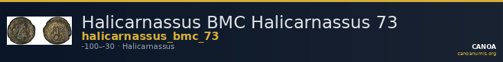 Halicarnassus BMC Halicarnassus 73 — CANOA