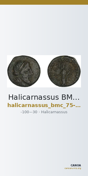 Halicarnassus BMC Halicarnassus 75-80 — CANOA