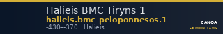 Halieis BMC Tiryns 1 — CANOA
