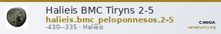 Halieis BMC Tiryns 2-5 — CANOA