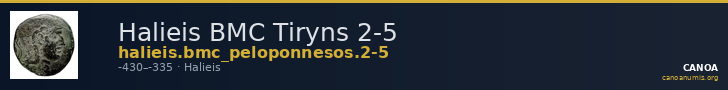 Halieis BMC Tiryns 2-5 — CANOA