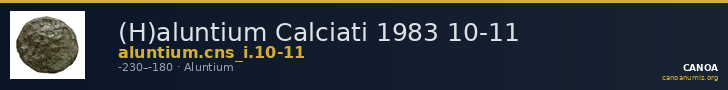 (H)aluntium Calciati 1983 10-11 — CANOA