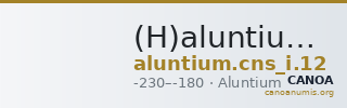(H)aluntium Calciati 1983 12 — CANOA