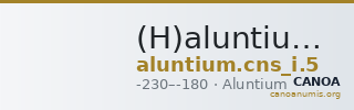 (H)aluntium Calciati 1983 5 — CANOA