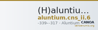 (H)aluntium Calciati 1986 6 — CANOA
