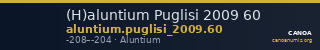 (H)aluntium Puglisi 2009 60 — CANOA