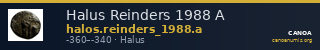 Halus Reinders 1988 A — CANOA