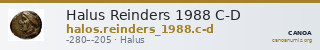 Halus Reinders 1988 C-D — CANOA