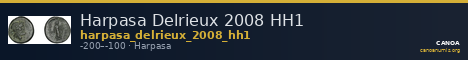 Harpasa Delrieux 2008 HH1 — CANOA