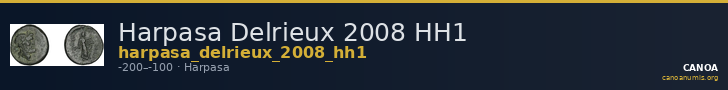 Harpasa Delrieux 2008 HH1 — CANOA