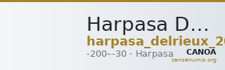 Harpasa Delrieux 2008 HH3 — CANOA