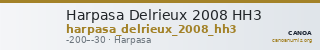 Harpasa Delrieux 2008 HH3 — CANOA