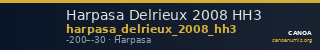 Harpasa Delrieux 2008 HH3 — CANOA