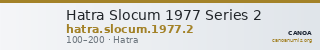 Hatra Slocum 1977 Series 2 — CANOA