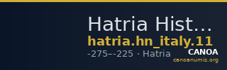 Hatria Historia Numorum Italy 11 — CANOA
