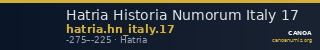 Hatria Historia Numorum Italy 17 — CANOA