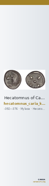 Hecatomnus of Caria Mylasa Konuk 1998 A1 — CANOA