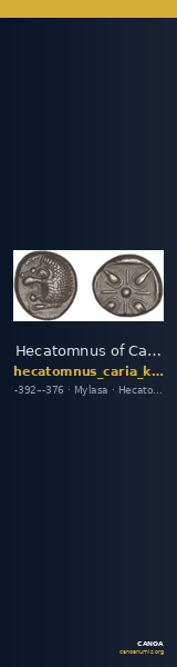 Hecatomnus of Caria Mylasa Konuk 1998 A1 — CANOA