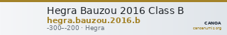 Hegra Bauzou 2016 Class B — CANOA