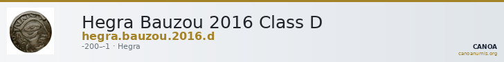 Hegra Bauzou 2016 Class D — CANOA