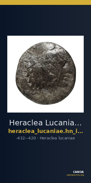 Heraclea Lucaniae Historia Numorum Italy 1358 — CANOA