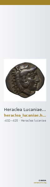 Heraclea Lucaniae Historia Numorum Italy 1359 — CANOA