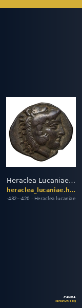 Heraclea Lucaniae Historia Numorum Italy 1359 — CANOA