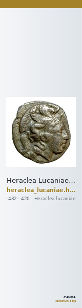 Heraclea Lucaniae Historia Numorum Italy 1360 — CANOA