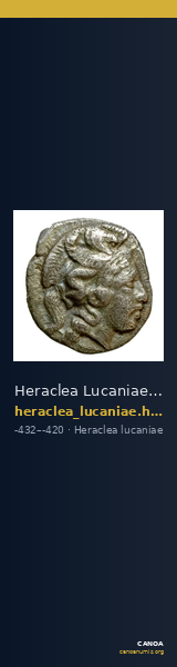 Heraclea Lucaniae Historia Numorum Italy 1360 — CANOA