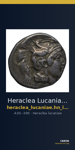 Heraclea Lucaniae Historia Numorum Italy 1363-74 — CANOA