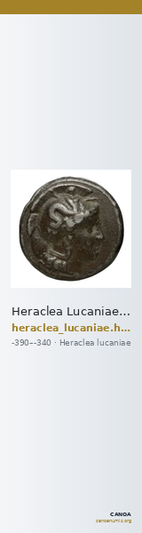 Heraclea Lucaniae Historia Numorum Italy 1376-8 — CANOA