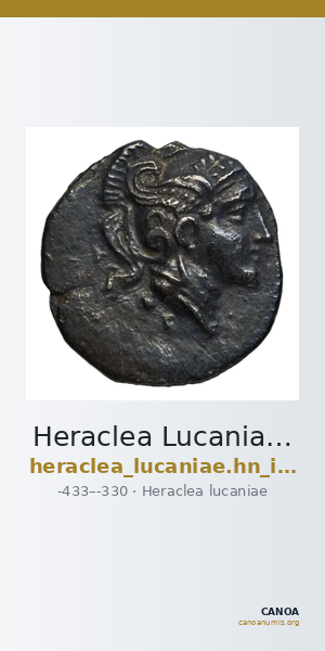 Heraclea Lucaniae Historia Numorum Italy 1379 — CANOA
