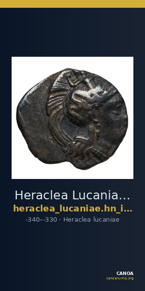 Heraclea Lucaniae Historia Numorum Italy 1381 — CANOA