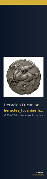 Heraclea Lucaniae Historia Numorum Italy 1382 — CANOA