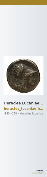 Heraclea Lucaniae Historia Numorum Italy 1384 — CANOA